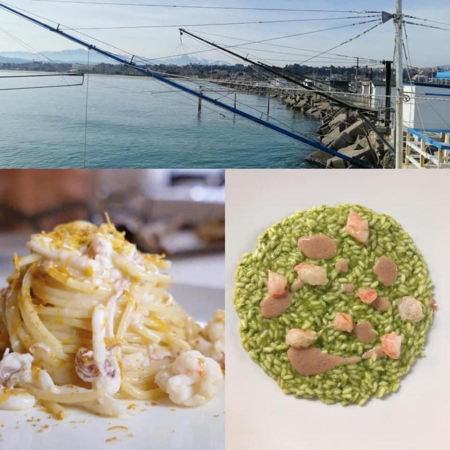 Ristorante Hotel Lucia - 100 Mt Dal Mare 朱利亚诺瓦 外观 照片